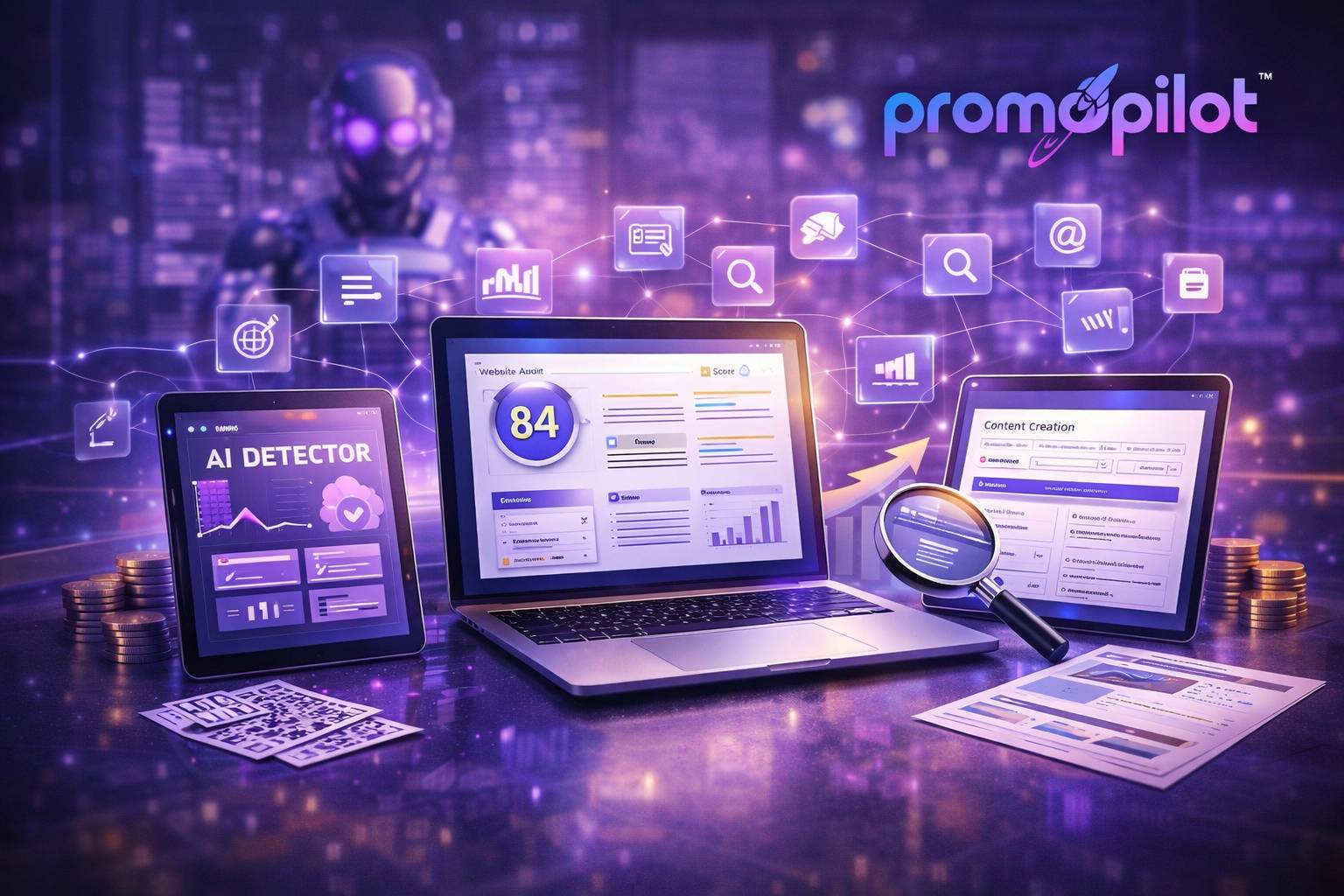 75+ безкоштовних SEO-інструментів: аудит сайту, AI-детектор, генератор статей та інші