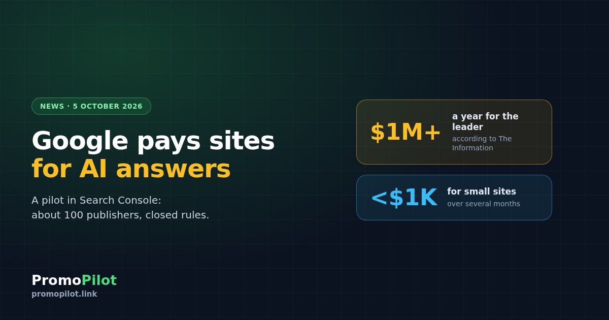 Google pays sites for contributing to AI answers: what we know about the AI contribution pilot