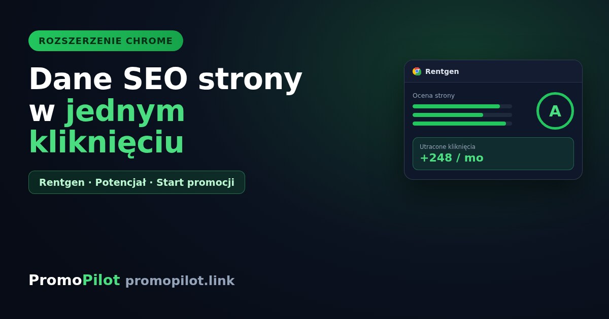 Rozszerzenie PromoPilot dla Chrome jest już w Chrome Web Store