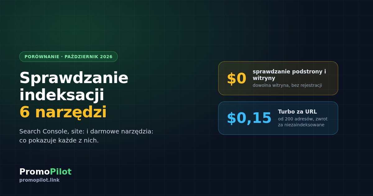 Sprawdzanie indeksacji strony: Search Console, site: i darmowe narzędzia — co pokazuje każde z nich