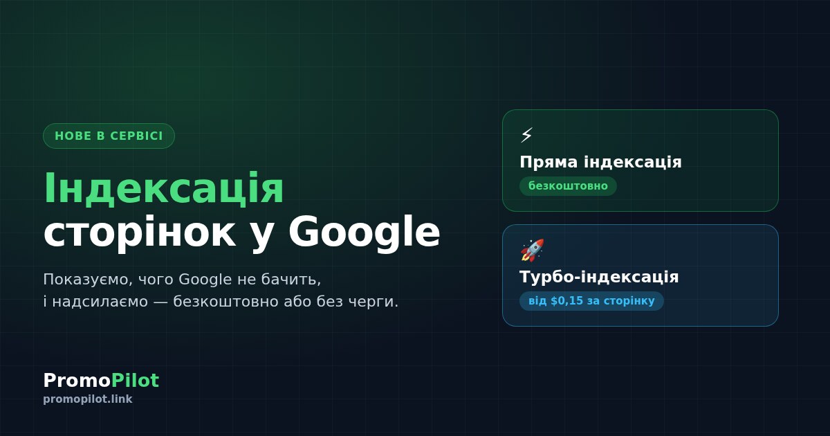 Індексація сторінок у Google: безкоштовна відправка і Турбо для будь-якого сайту